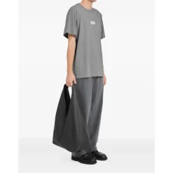 T-shirt in Cotone con Numeri