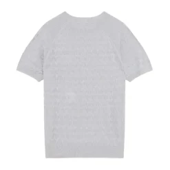 T-shirt in Maglia Chevron