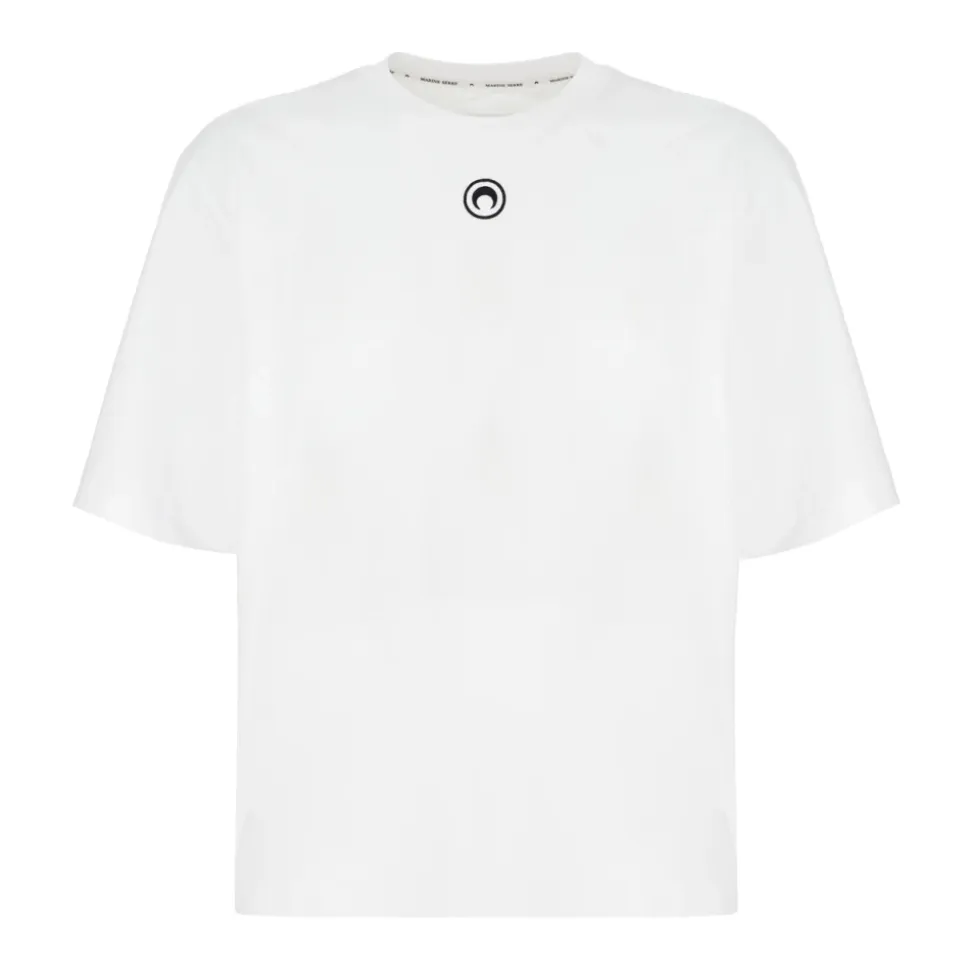 T-shirt semplice in cotone