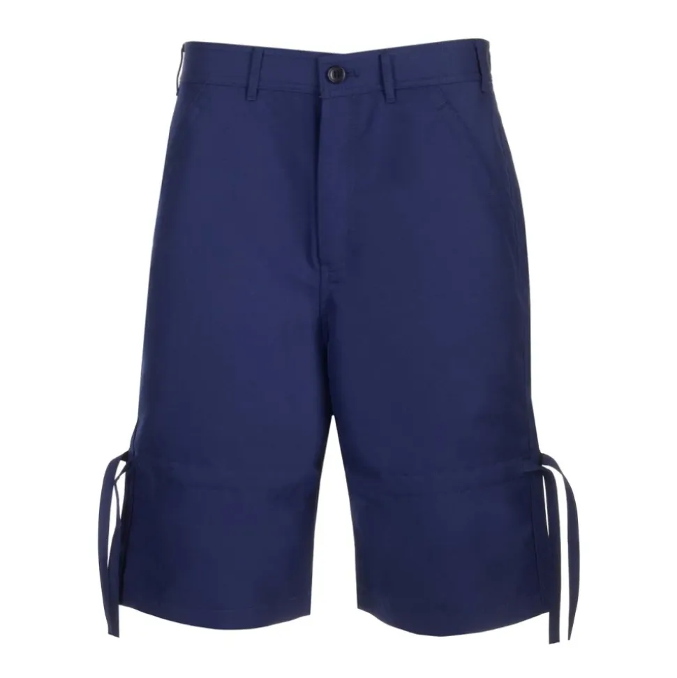 twill Bermuda shorts