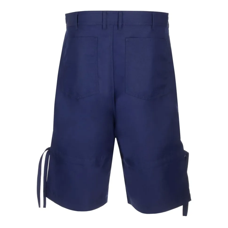 twill Bermuda shorts