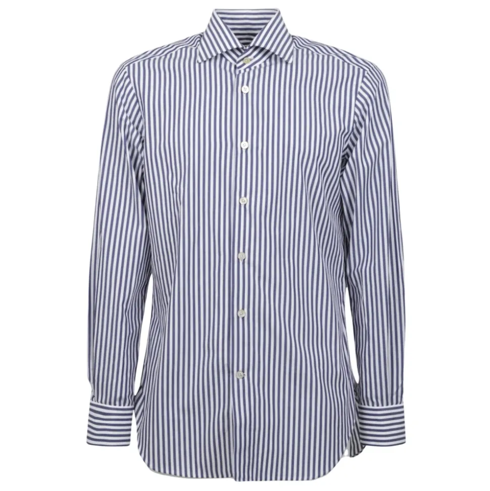 Vertical-stripe Shirt