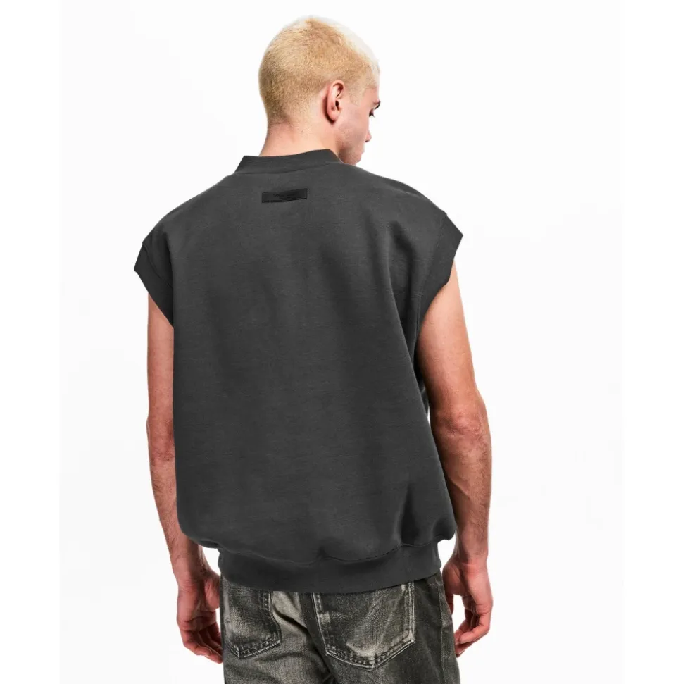 V Neck Sweatshirt Vest