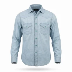 Western Chambray Shirt Flagstaff Light Chambray