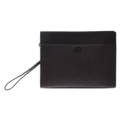 Woven Print Clutch Bag