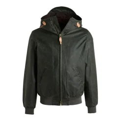 7082-WX Bomber con Cappuccio
