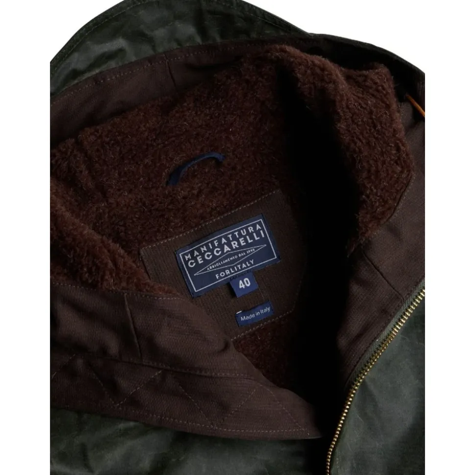 7082-WX Bomber con Cappuccio