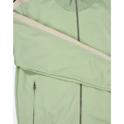 Zipped Track Jacket with Logo Embroidery