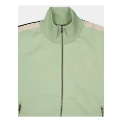 Zipped Track Jacket with Logo Embroidery